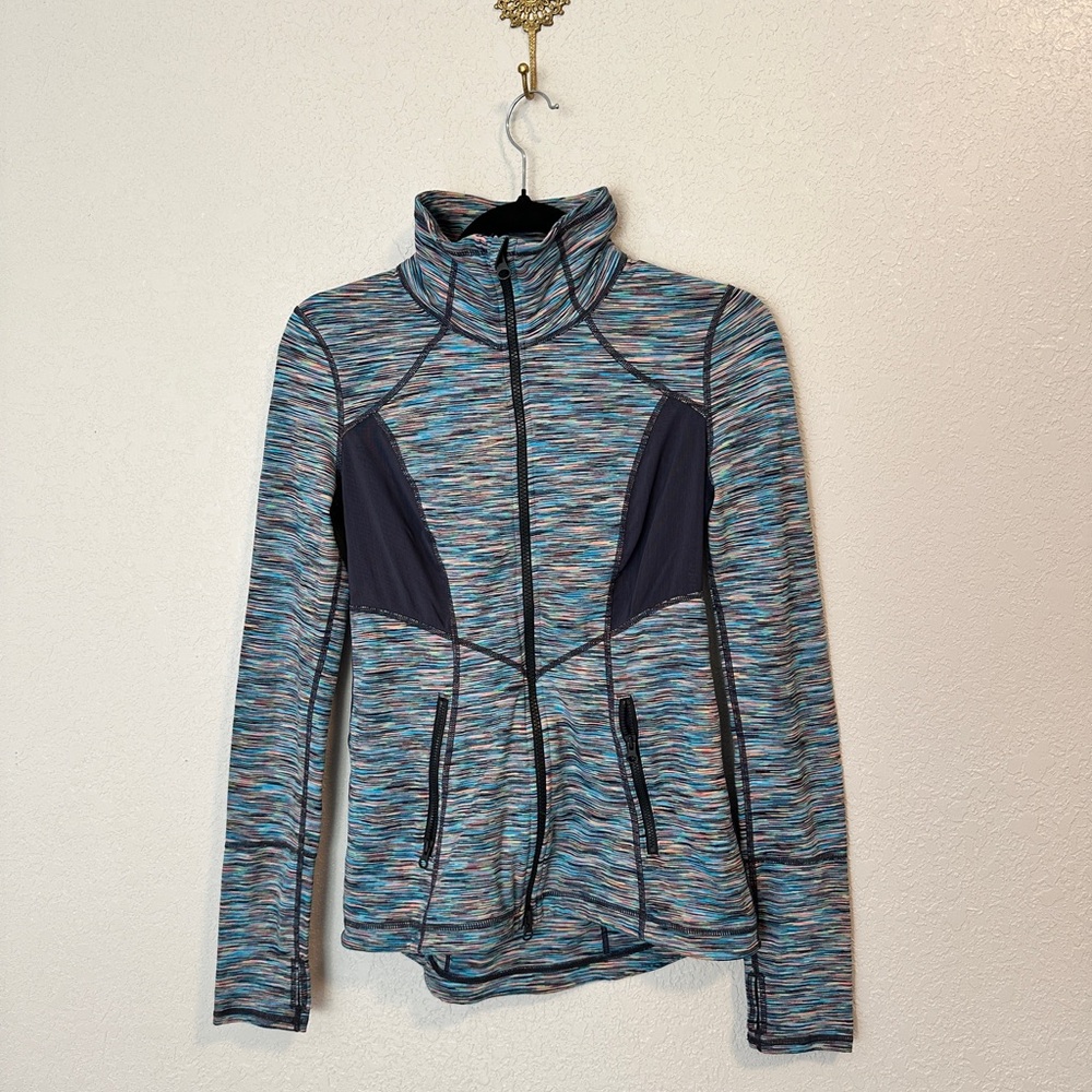 Zella Multicolor Zip-Up Activewear Running Jacket